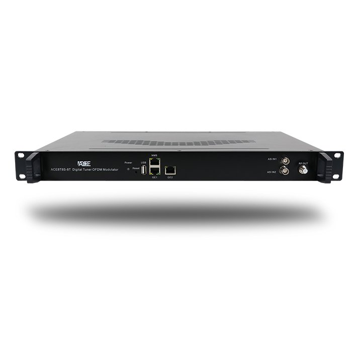 Trophy Dvb Modulators 8T8S-8T (ACE) 8 DVB-T/T2 & 8 DVB-S/S2 BISS to 8 COFDM Modulator